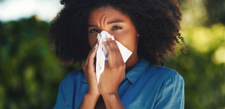 allergies or a cold