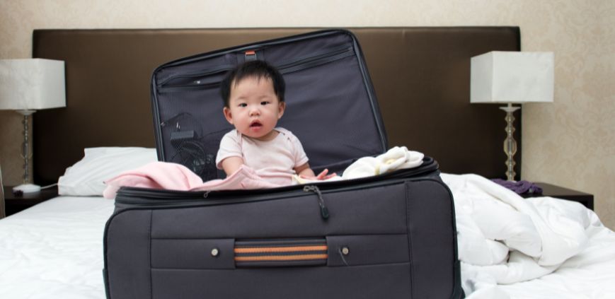 how to travel with a baby